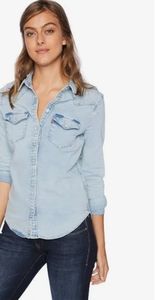 Levi's tailored fit button down denim shirt
